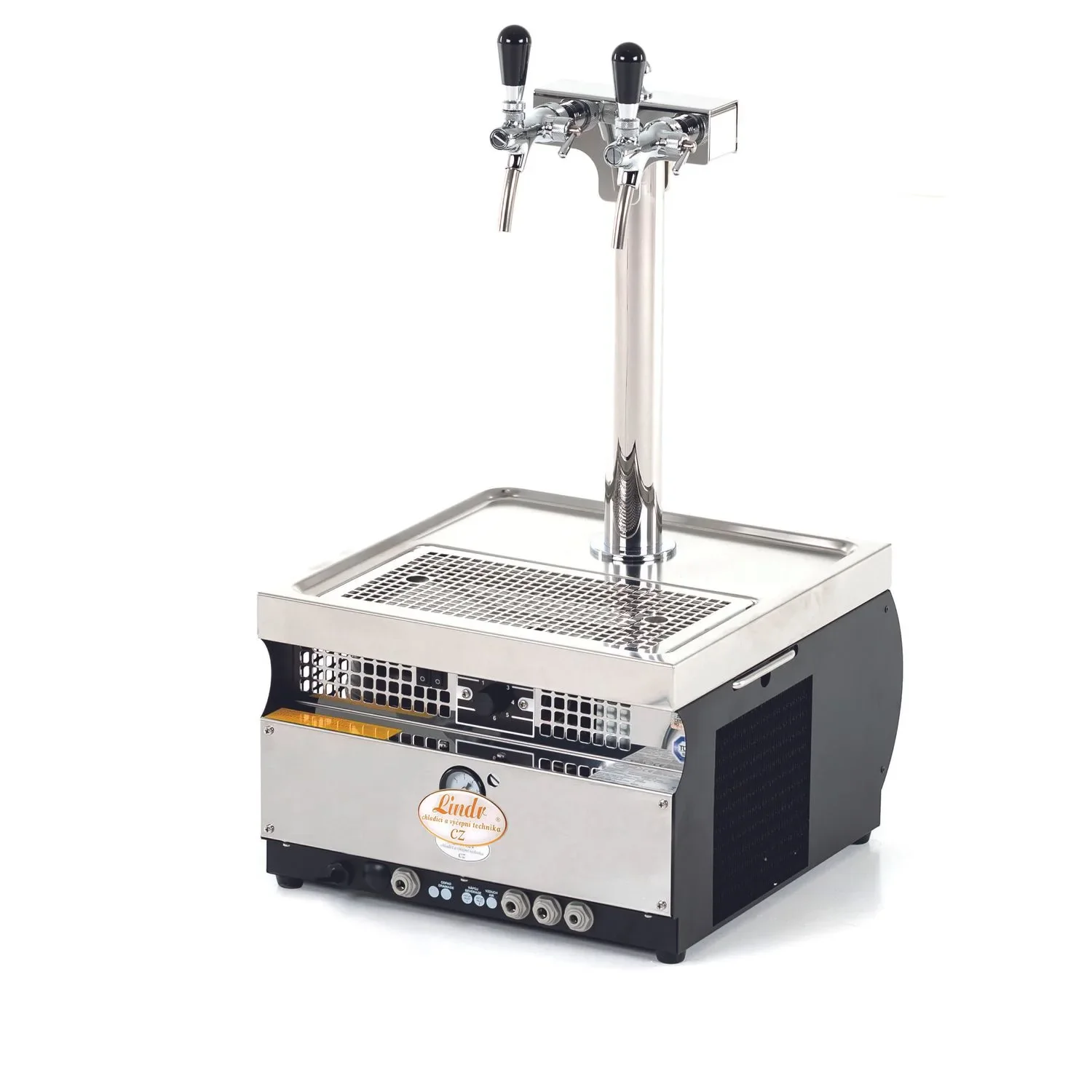 "Biertap - Kontakt 55/K Profi, thuistap, bierkoeler, 2-lijns membraanpomp, 50 liter/uur, Green Line image"