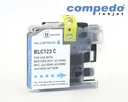 Printer cartridge for Brother LC123Y08 yellow