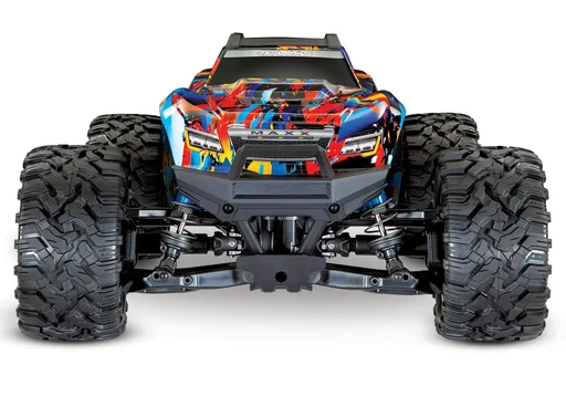 "MAXX 1:10 RTR TSM SR VXL-4S controller without battery/charger 1/10 Monster Truck Brushless red image"