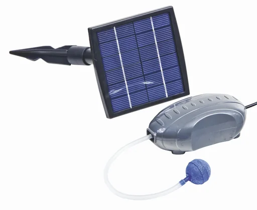 "Indoor solar pond aerator for pond sizes up to 4,000 L image"