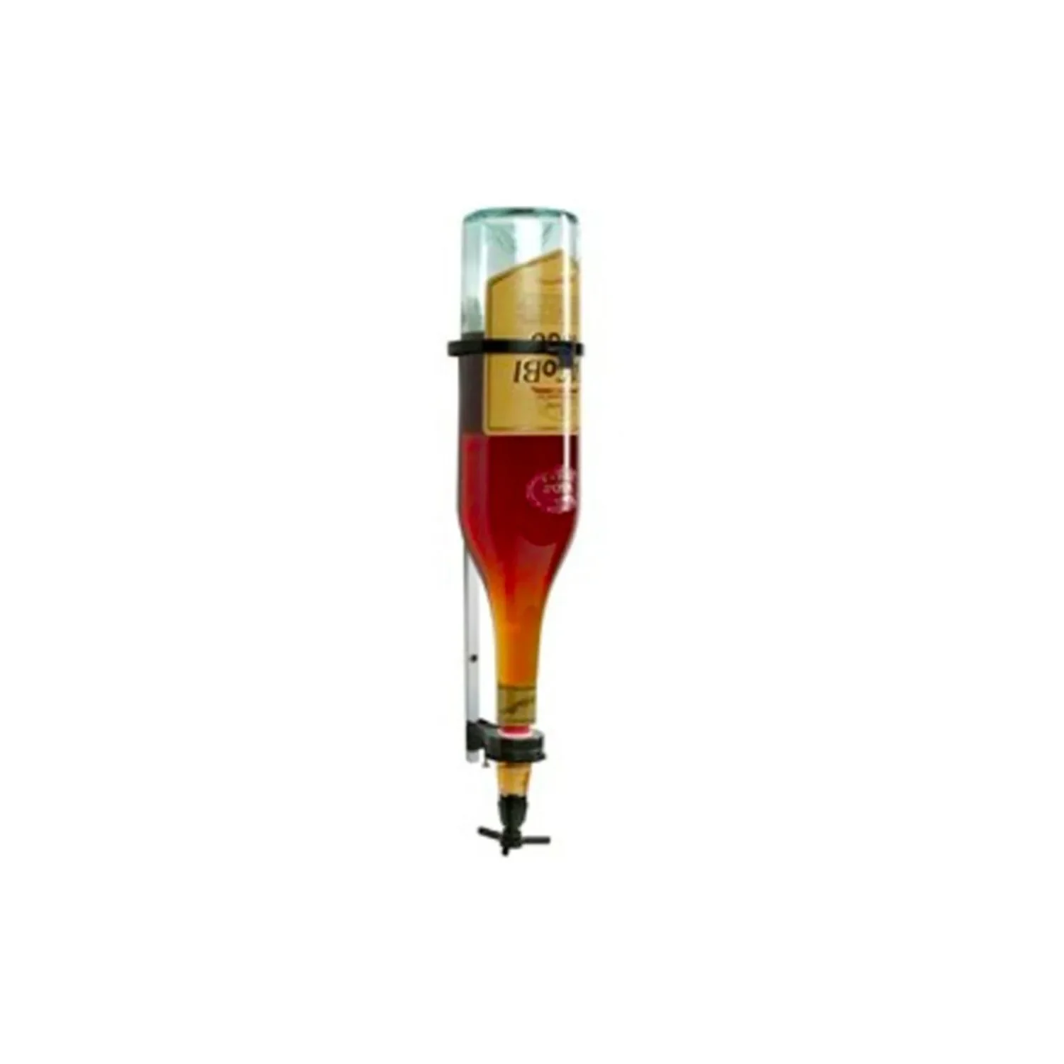 "Non-drip schenker, maatschenker 2 cl - Wandhouder voor flessen van 3 liter image"
