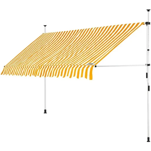 "Clamping canopy yellow/white 400cm image"
