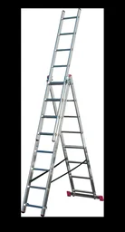 CORDA multifunctionele ladder 3 x 8 sporten
