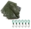Tarpaulin set, 7 pieces