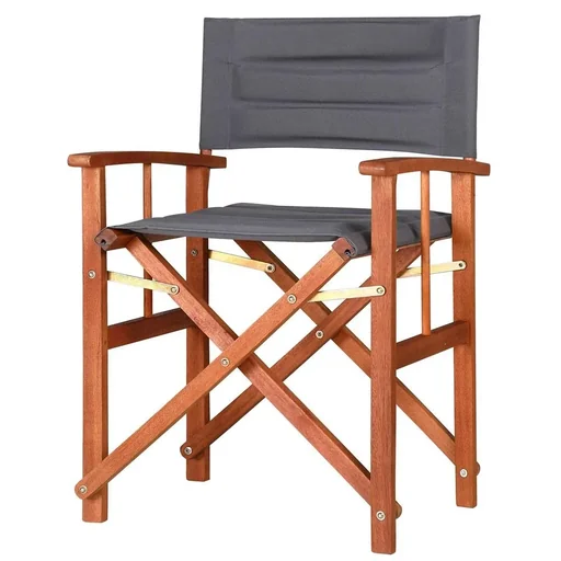 "Folding Directional Chair Anthracite Eucalyptus FSC image"