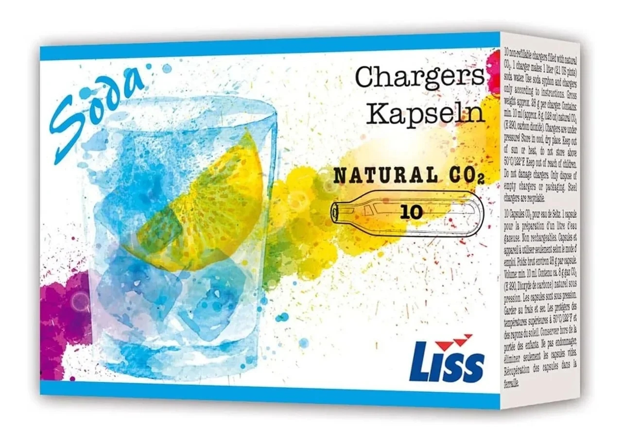 "CO2 patronen, capsules CO2, 8 g, 10 stuks image"