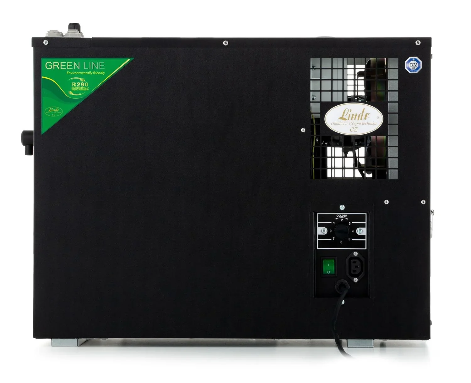 "Waterdispenser, bruiswater machine, sodamaker, carbonator - Lindr SODA AS-110, Green Line image"