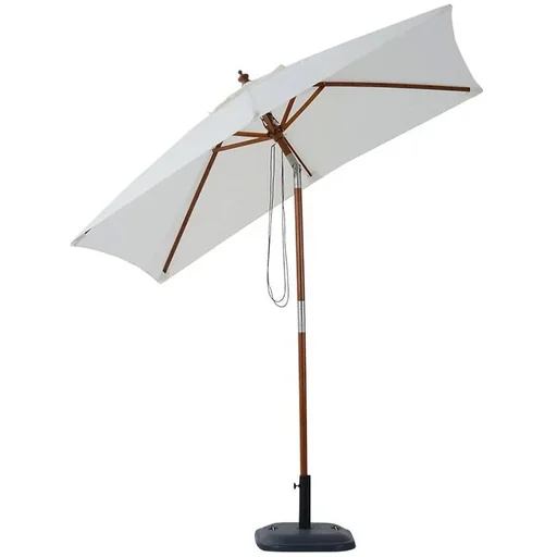 "foldable parasol cream image"