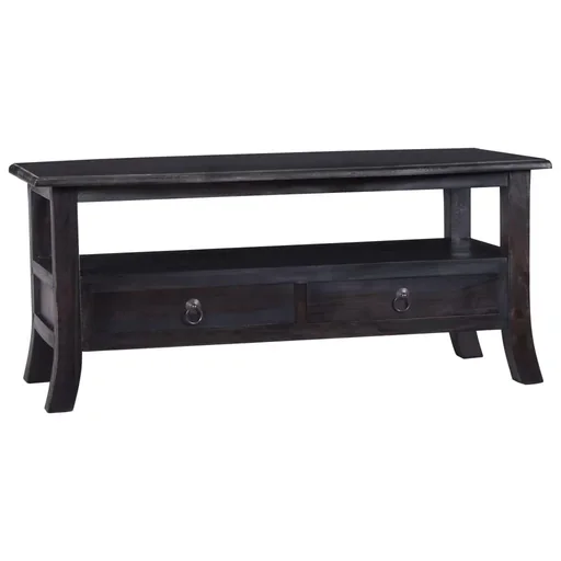 "Coffee table 90x50x40 cm solid mahogany light coffee-colored image"