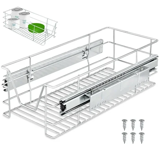 "Telescopic pull-out for 30cm cabinet width image"