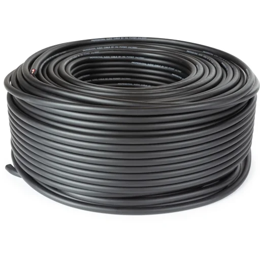 "Professional speaker cable - black - 2 x 2.50 mm² - 100 m image"