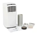 Portable air conditioner with air hose and window seal kit - Splendid Dolceclima Compact 9 P - 9,000 BTU/h