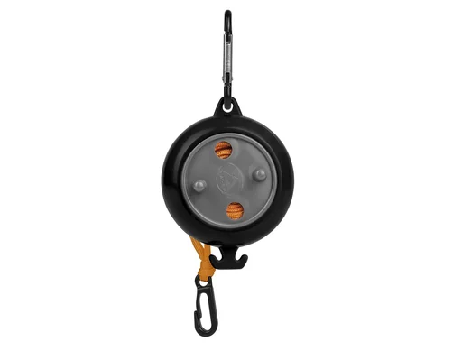 "Retractable clothesline with hook, maximum length 8 m image"