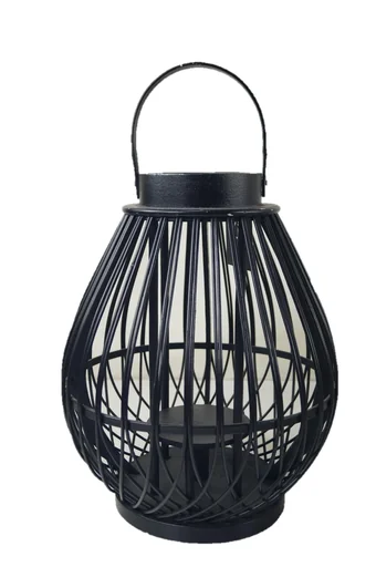 "Bamboo lantern with handle image"