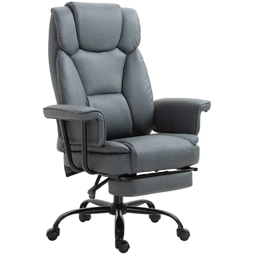 "Office chair with footrest image"
