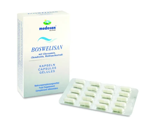 "Boswelisan Frankincense Capsules, 60 pieces, in blister pack image"