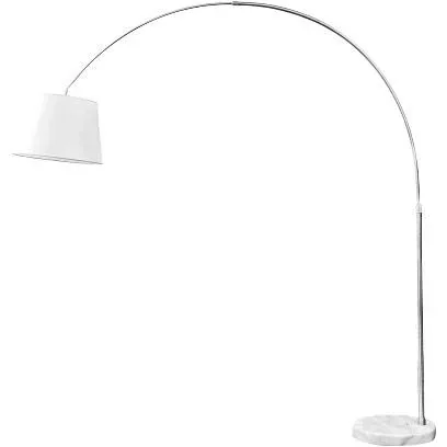 "VT-7451 Arc lamp with heavy base - Floor lamp - E27 - White image"