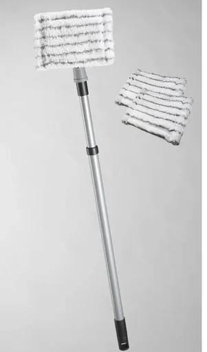 "Bathroom and tile wiper including 2 replacement covers image"