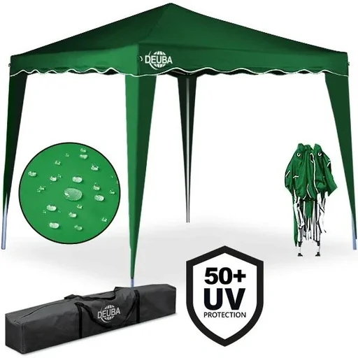 "Capri Pop-up Party Tent, Green, 3x3m image"