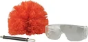 Round brush red