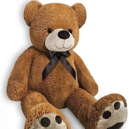 "Teddy bear XXL 175cm brown image"