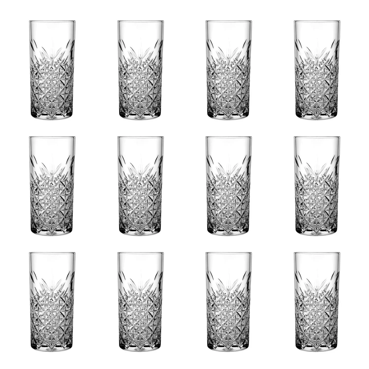 "Longdrinkglazen, drinkglazen 12 Set - Timeless, 295 ml image"