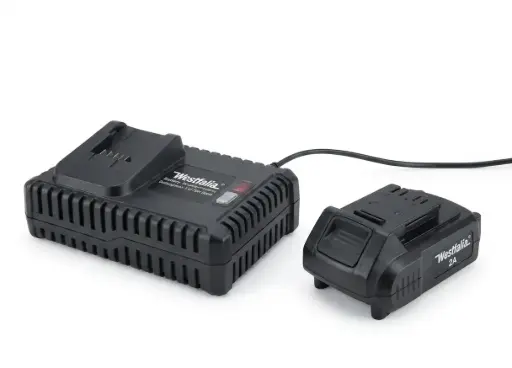 "Starterset Quick 18 V Li-Ion: 1 x accu 2,0 Ah + 1 x snellader 4 A image"