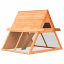 Rabbit hutch 152x128x108 cm solid