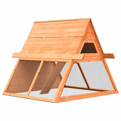 "Rabbit hutch 152x128x108 cm solid image"