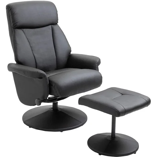 "TV chair with leg rest image"