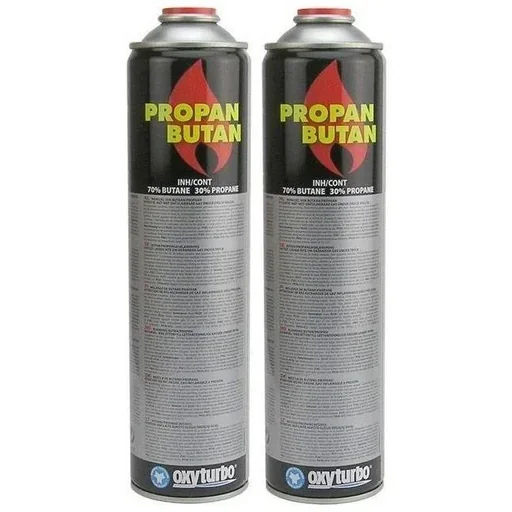 "5-fold universal gas bottle 600 ml piece for weed killers and gas burners image"