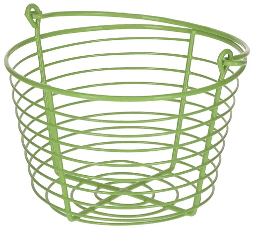 "Metal egg basket image"