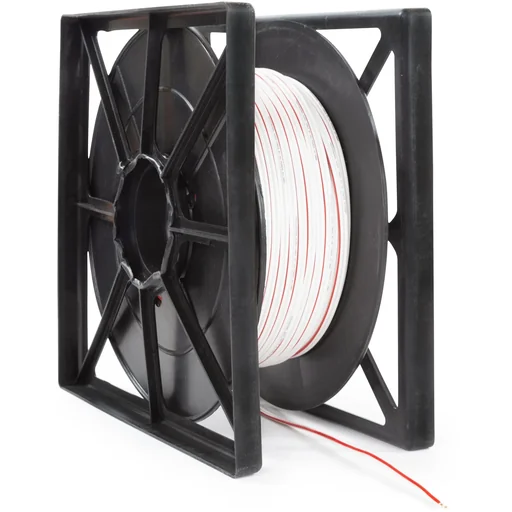 "speaker cable - white - 2 x 1.5 mm² - 100 m image"