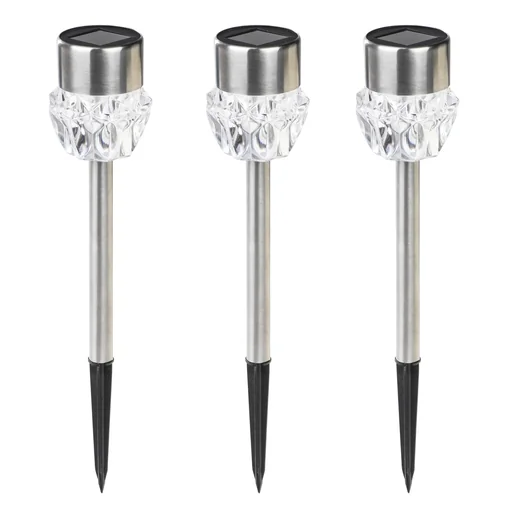 "Solar garden lamp set, 3 pieces image"