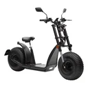Forca E-Scooter "Knumo" 45 km/h, 1500 Watt Plus including lithium battery, black