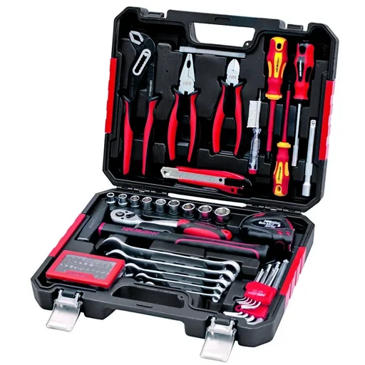 "Tool case 77-piece, CV steel image"