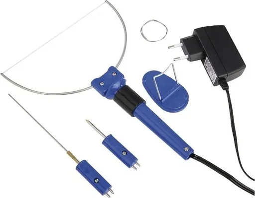"Styrofoam cutter set with 3 attachments 6V / 9 Watt image"
