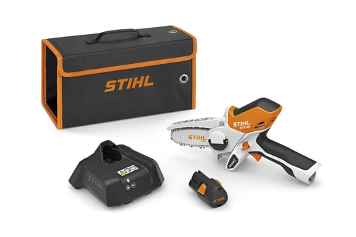 "Cordless brush cutter GTA 26, set with AS 2 battery and AL 1 charger image"