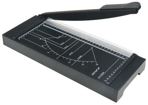 "Lever cutter DIN A4 with positioning aids and pressure rail image"
