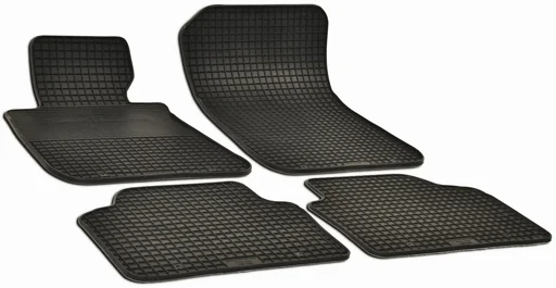 "Custom-fit rubber mats for BMW 1 Series (E87) (2005-2010), X1 (E84) (2009-) image"