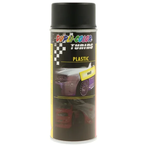 "Special spray paint "PLASTIC", color black matt, 400 ml image"