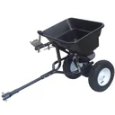 Turfmaster trailed spreader for fertilizer and salt 36 kg.