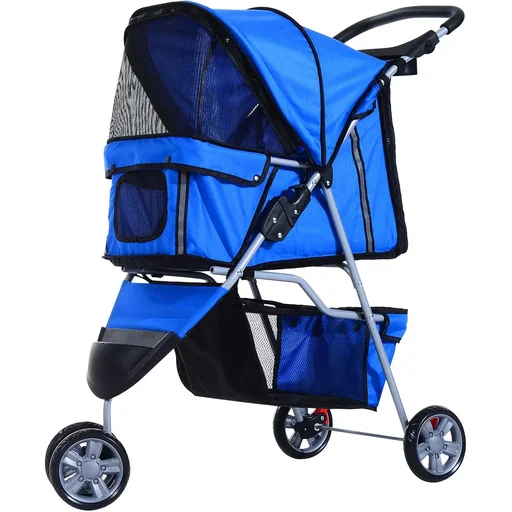 "Dog Cart Dog Buggy Blue image"