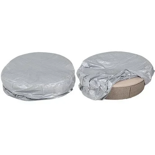 "Overhang lounge bed sun island round 236cm image"