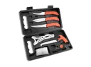 Butchering set for comprehensive professional game care, 8 pieces