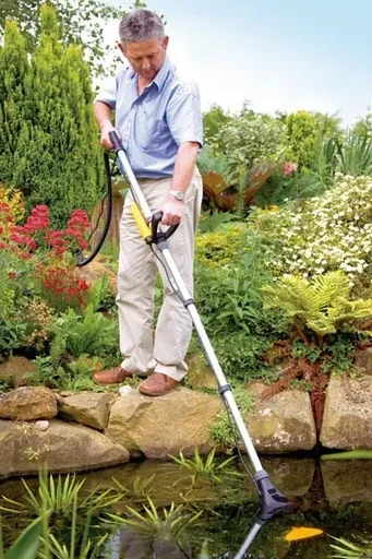 "Pond sludge vacuum Pondvac image"
