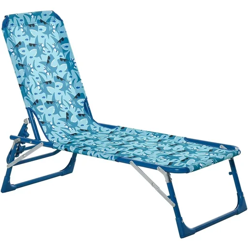 "Children's folding garden lounger image"