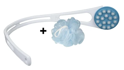 "Back Creamer Plus, Creaming Aid, “Easy Free” + FREE: Shower Sponge image"