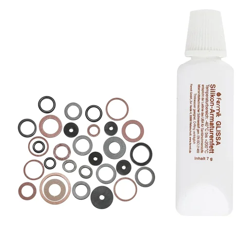 "Sealing set, consisting of 7 g tap grease and 30-piece sealing assortment image"