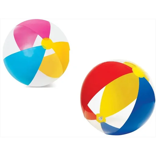 "Colorful beach ball Ø 61 cm (set of 2) image"
